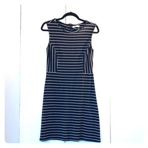 Oasis Navy Stripped Dress